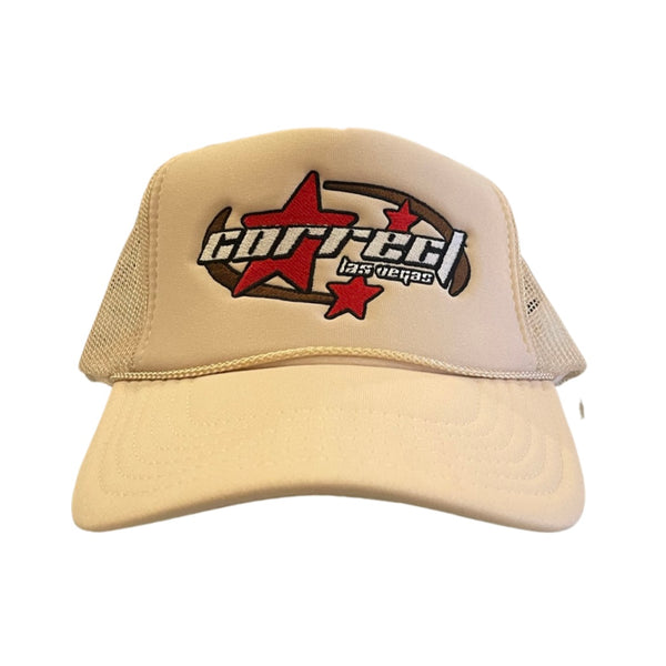 Correct Trucker Hat Reverse Mocha