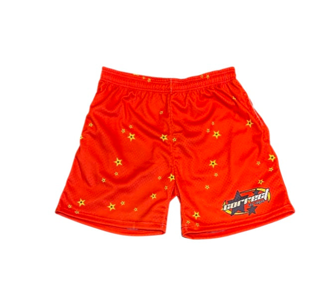 Correct Star Shorts Red