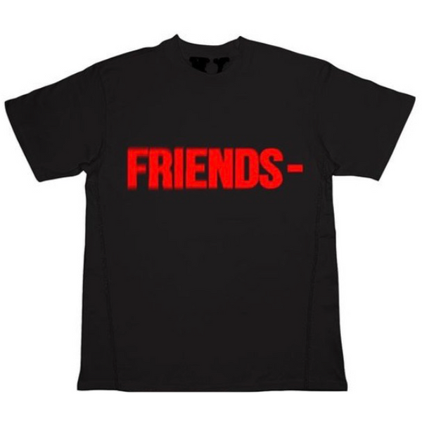 Vlone Trapped Tee Black/Red