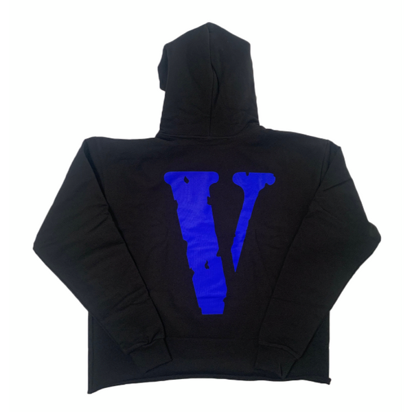 Vlone Friends Hoodie Black/Blue