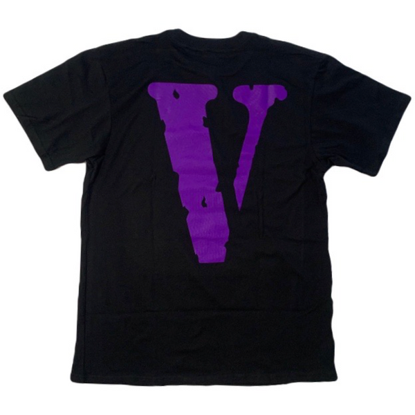 Vlone Staple Tee Black/Purple