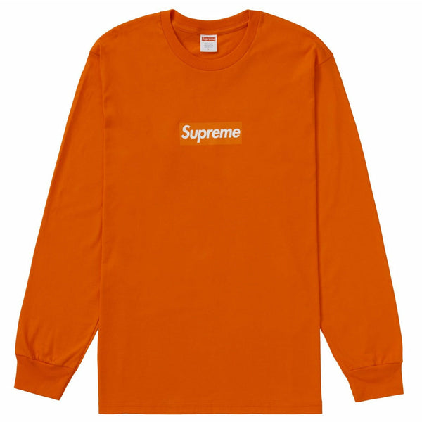 Supreme Box Logo L/S Tee Orange