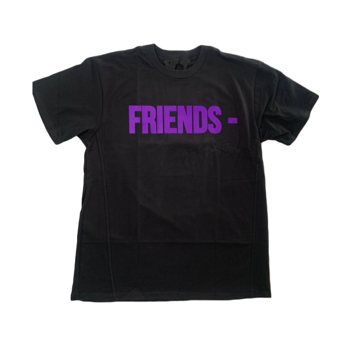 Vlone Friends Tee Black/Purple