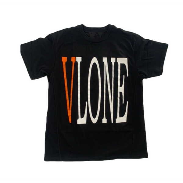 Vlone Staple Tee Black/Orange