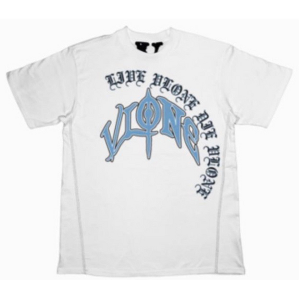 Vlone O- Tee White/Blue