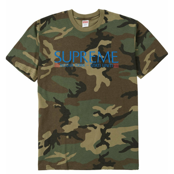 Supreme Nuova York Tee Camo