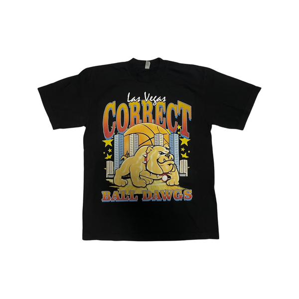 Correct x Ball Dawgs All Star Game Tee Black