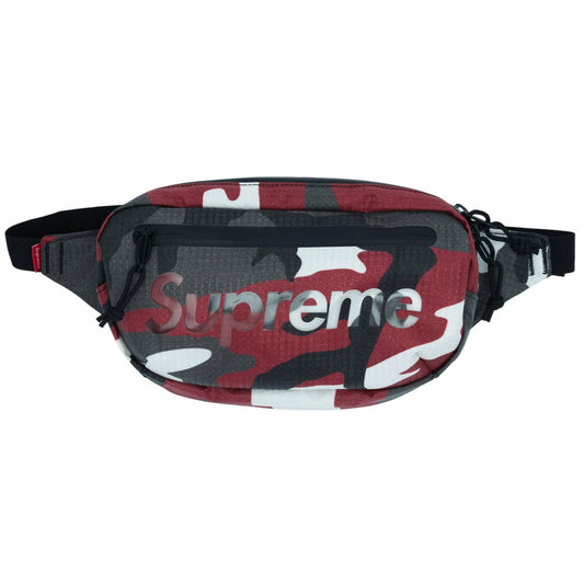Supreme Waist Bag Red Camo SS21