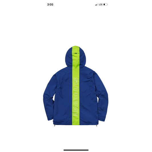 Supreme Taped Seam Jacket Royal