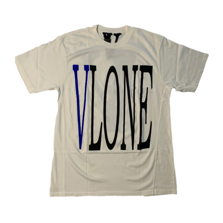 Vlone Staple Tee White/Blue