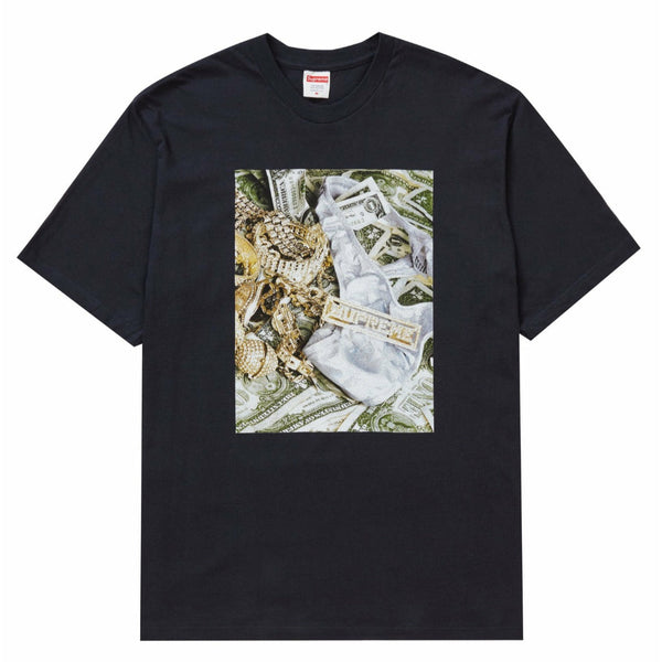 Supreme Bling Tee Navy