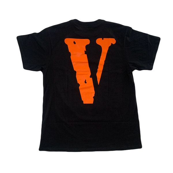 Vlone Staple Tee Black/Orange