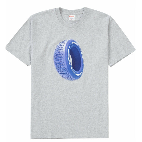 Supreme Tire Tee Heather Grey