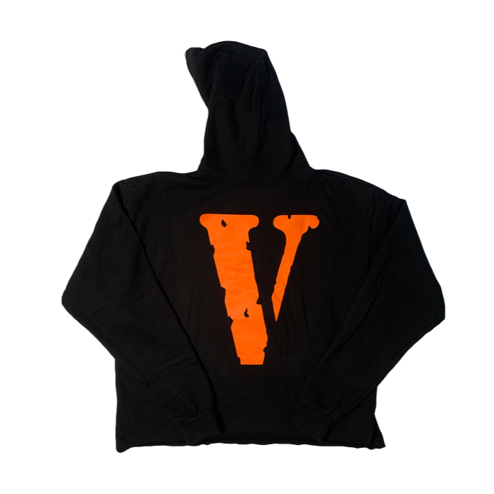 Vlone Staple Hoodie Black/Orange