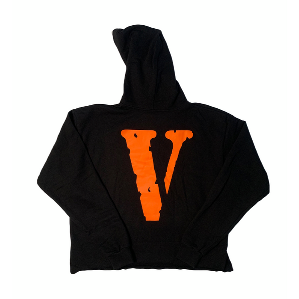 Vlone Staple Hoodie Black/Orange