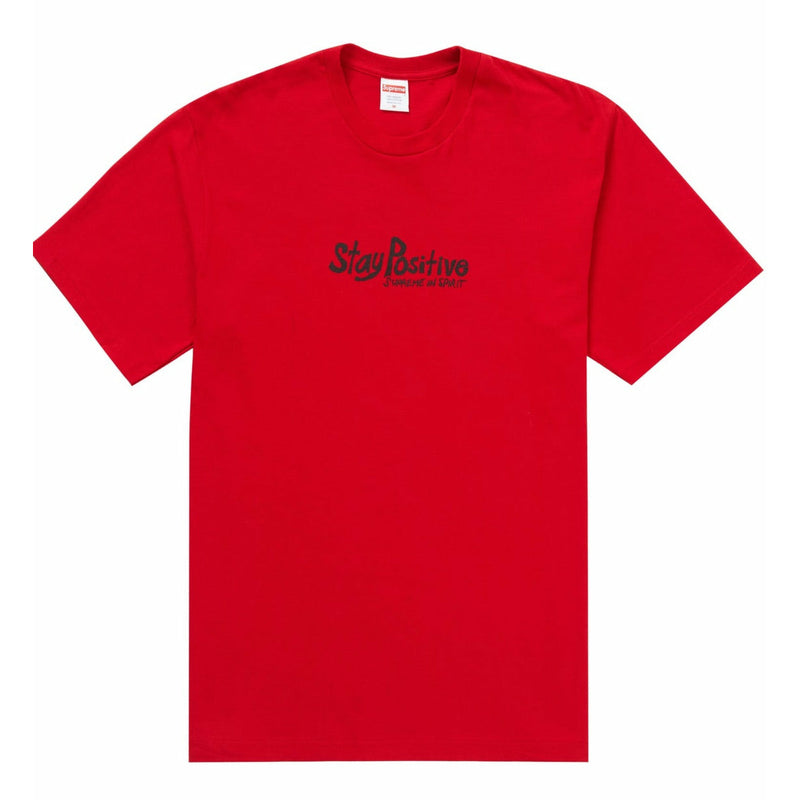 Supreme Stay Positive Tee Red