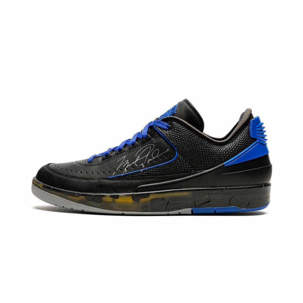 Jordan 2 Retro Low SP Off-White Black Blue - DJ4375-004