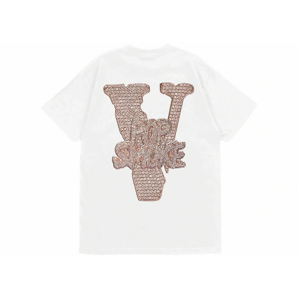 Pop Smoke x Vlone Chain T-Shirt II White