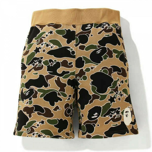 Bape STA Camo Ape Head Shorts