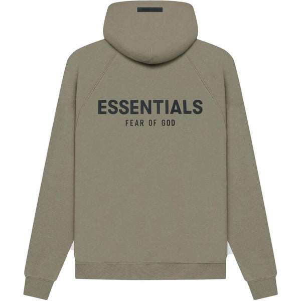 Fear of God Essentials Pull-Over Hoodie (SS21) Taupe