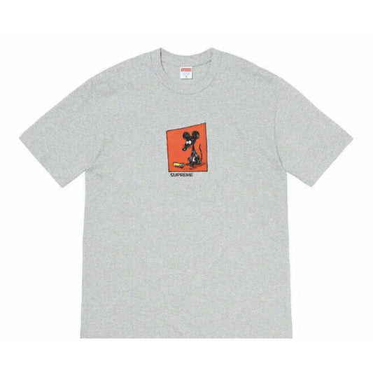Supreme Mouse Tee Grey