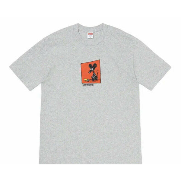 Supreme Mouse Tee Grey