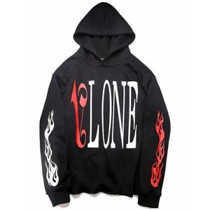 Vlone Palm Angels Hoodie Black/Red Hoodie