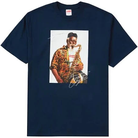 Supreme Pharoah Sanders Tee Navy
